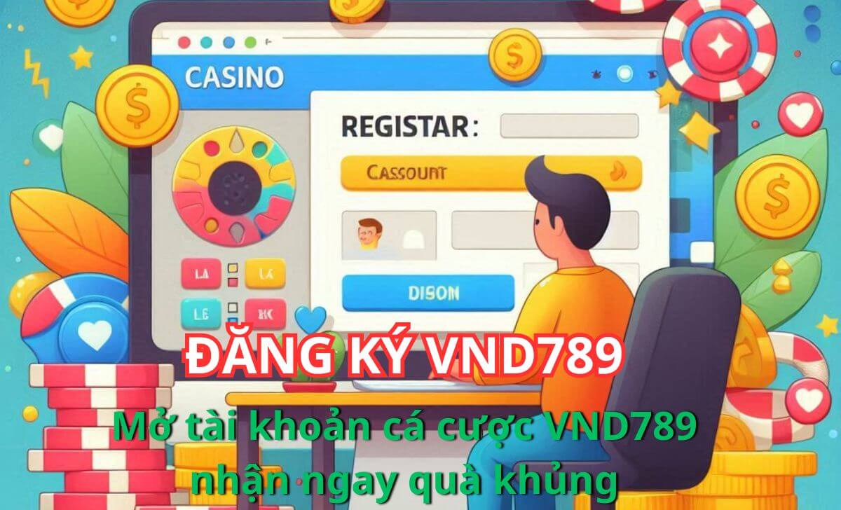 Đăng ký VND789 - Mở tài khoản cá cược VND789 nhận ngay quà khủng